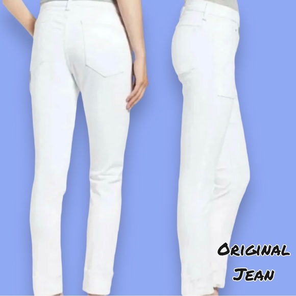 Originally NWT White Carpenter Jeans Dip Dyed in Graphite/Midnight Blue. Sz 28 - Picture 11 of 11